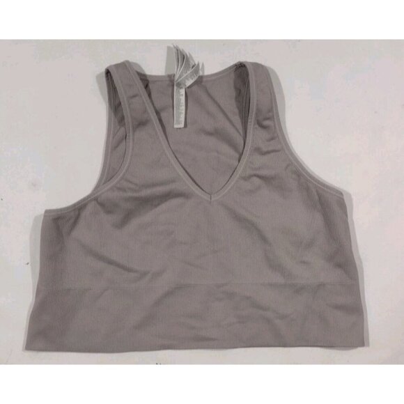Athleta Aurora Crop Rib Tank Top - Picture 1 of 7